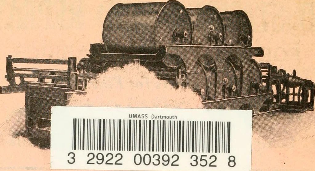 An illustration from Official American textile directory; containing reports of all the textile manufacturing establishments in the United States and Canada, together with the yarn trade index ... Comp. annually by the Textile world journal, 1919, leaf 875