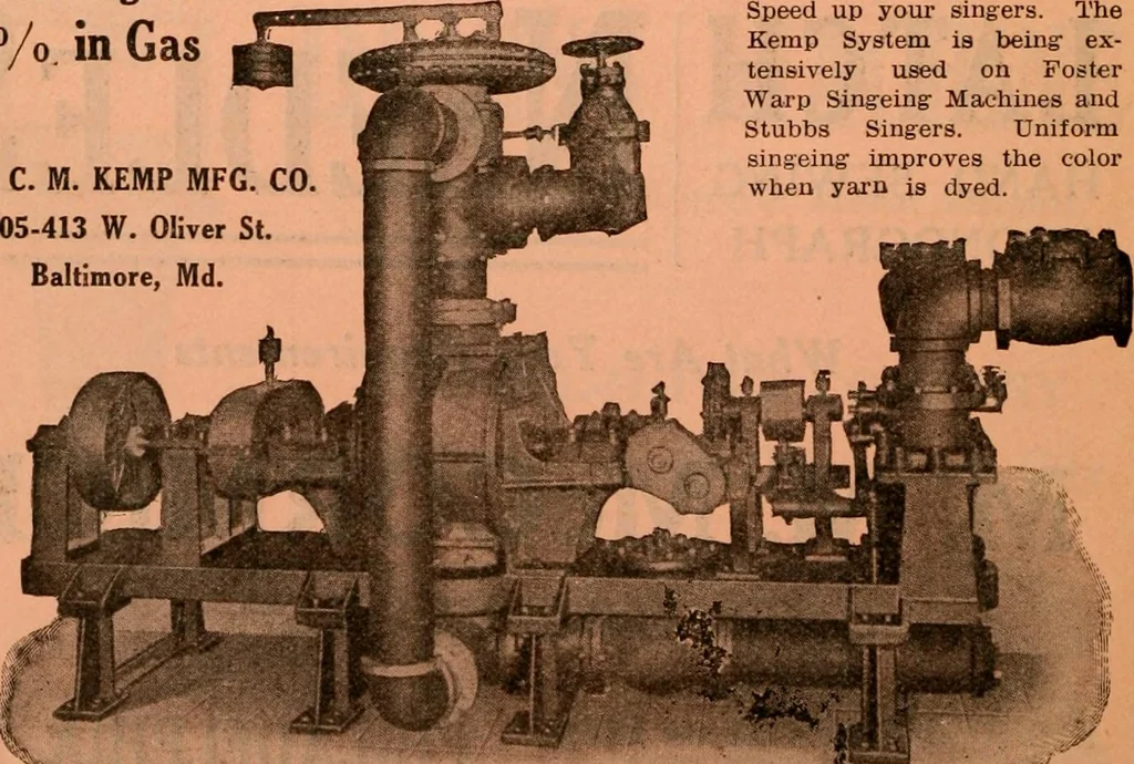 An illustration from Official American textile directory; containing reports of all the textile manufacturing establishments in the United States and Canada, together with the yarn trade index ... Comp. annually by the Textile world journal, 1920, leaf 1005