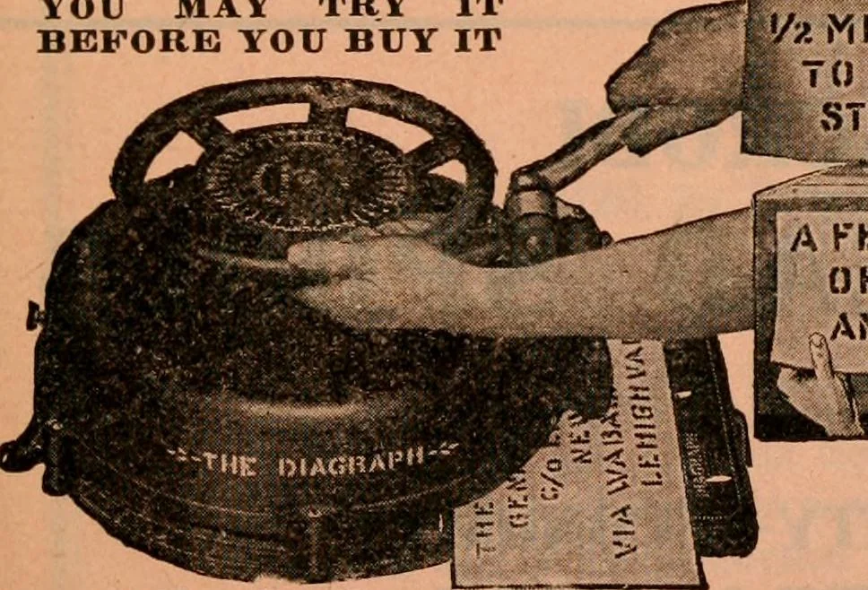 An illustration from Official American textile directory; containing reports of all the textile manufacturing establishments in the United States and Canada, together with the yarn trade index ... Comp. annually by the Textile world journal, 1920, leaf 106