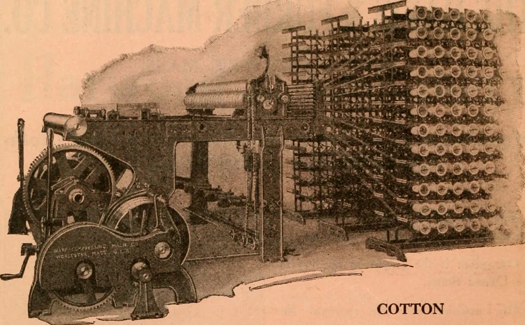 An illustration from Official American textile directory; containing reports of all the textile manufacturing establishments in the United States and Canada, together with the yarn trade index ... Comp. annually by the Textile world journal, 1920, leaf 13