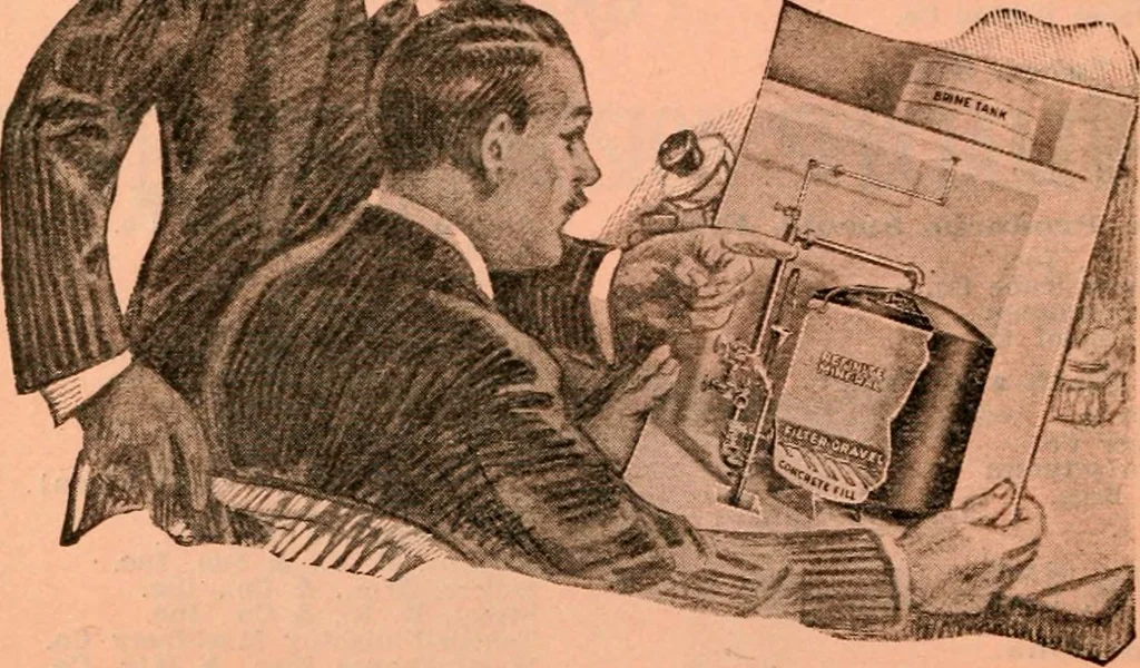 An illustration from Official American textile directory; containing reports of all the textile manufacturing establishments in the United States and Canada, together with the yarn trade index ... Comp. annually by the Textile world journal, 1920, leaf 135