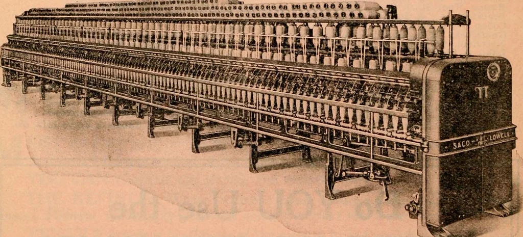 An illustration from Official American textile directory; containing reports of all the textile manufacturing establishments in the United States and Canada, together with the yarn trade index ... Comp. annually by the Textile world journal, 1920, leaf 137