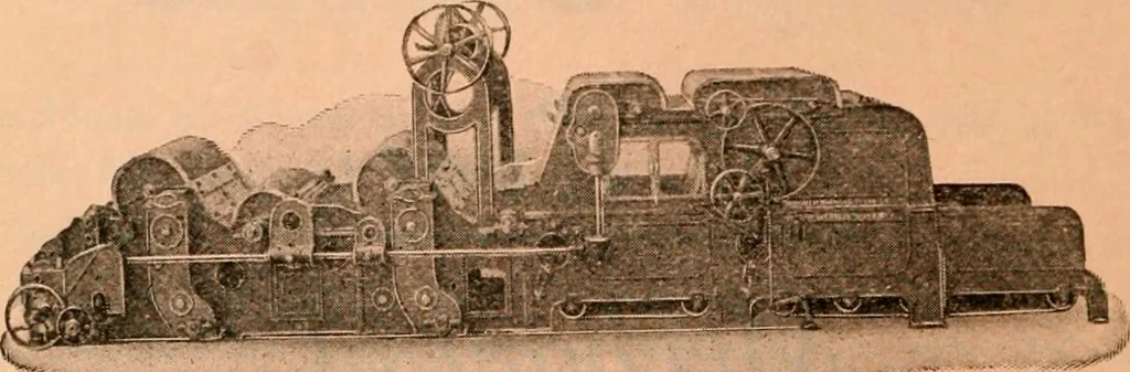 An illustration from Official American textile directory; containing reports of all the textile manufacturing establishments in the United States and Canada, together with the yarn trade index ... Comp. annually by the Textile world journal, 1920, leaf 21