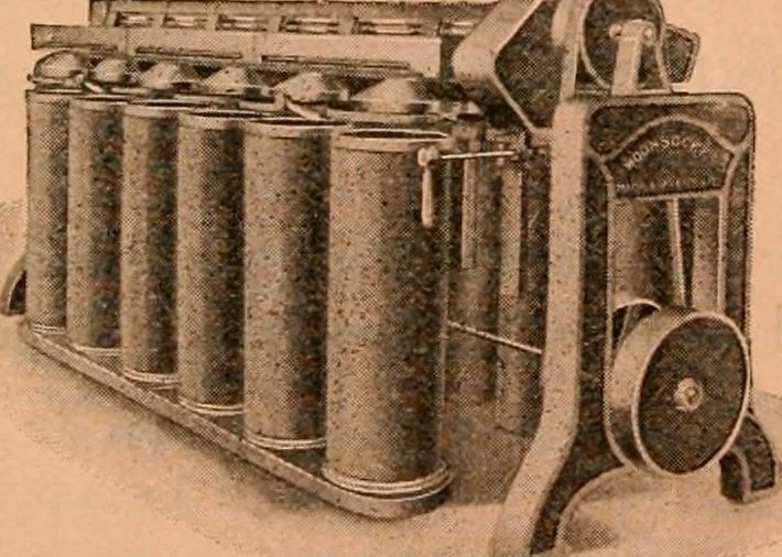 An illustration from Official American textile directory; containing reports of all the textile manufacturing establishments in the United States and Canada, together with the yarn trade index ... Comp. annually by the Textile world journal, 1920, leaf 21