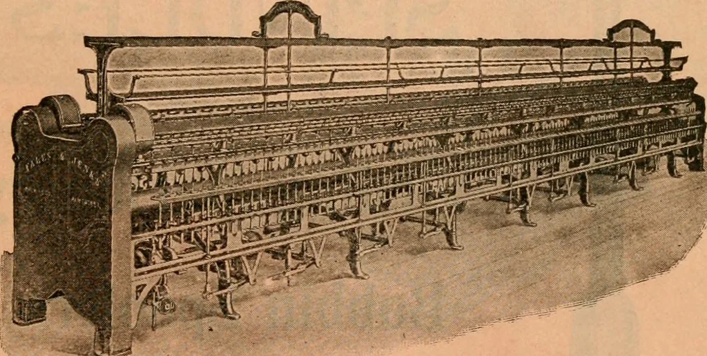 An illustration from Official American textile directory; containing reports of all the textile manufacturing establishments in the United States and Canada, together with the yarn trade index ... Comp. annually by the Textile world journal, 1920, leaf 22