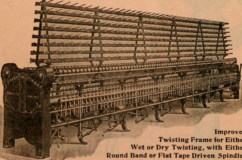 An illustration from Official American textile directory; containing reports of all the textile manufacturing establishments in the United States and Canada, together with the yarn trade index ... Comp. annually by the Textile world journal, 1920, leaf 22
