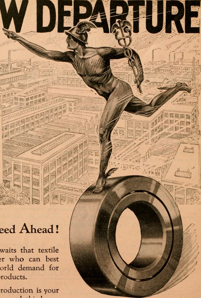 An illustration from Official American textile directory; containing reports of all the textile manufacturing establishments in the United States and Canada, together with the yarn trade index ... Comp. annually by the Textile world journal, 1920, leaf 345