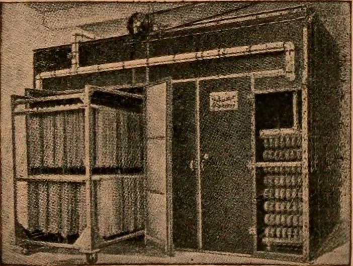 An illustration from Official American textile directory; containing reports of all the textile manufacturing establishments in the United States and Canada, together with the yarn trade index ... Comp. annually by the Textile world journal, 1920, leaf 448
