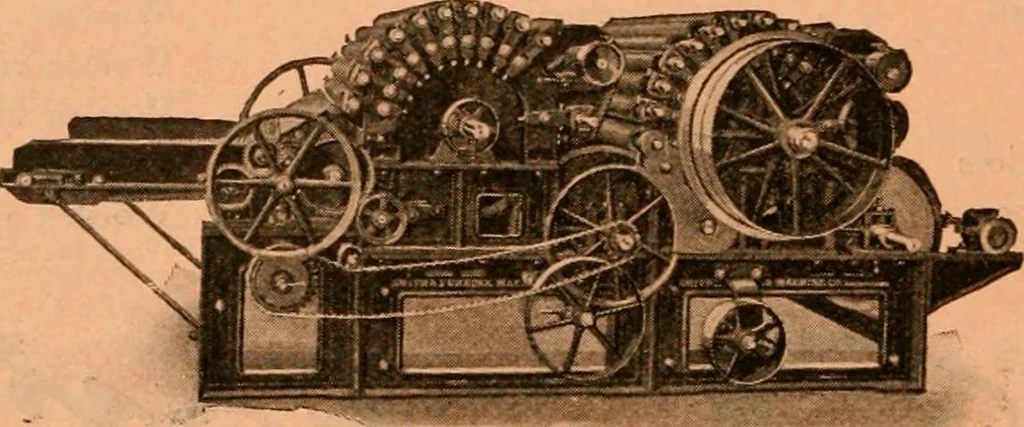 An illustration from Official American textile directory; containing reports of all the textile manufacturing establishments in the United States and Canada, together with the yarn trade index ... Comp. annually by the Textile world journal, 1920, leaf 449