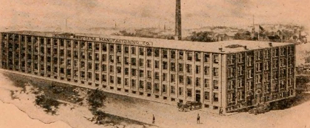 An illustration from Official American textile directory; containing reports of all the textile manufacturing establishments in the United States and Canada, together with the yarn trade index ... Comp. annually by the Textile world journal, 1920, leaf 45