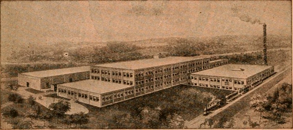 An illustration from Official American textile directory; containing reports of all the textile manufacturing establishments in the United States and Canada, together with the yarn trade index ... Comp. annually by the Textile world journal, 1920, leaf 467