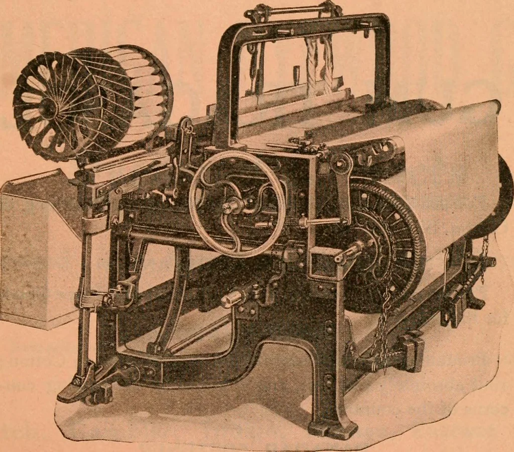 An illustration from Official American textile directory; containing reports of all the textile manufacturing establishments in the United States and Canada, together with the yarn trade index ... Comp. annually by the Textile world journal, 1920, leaf 56
