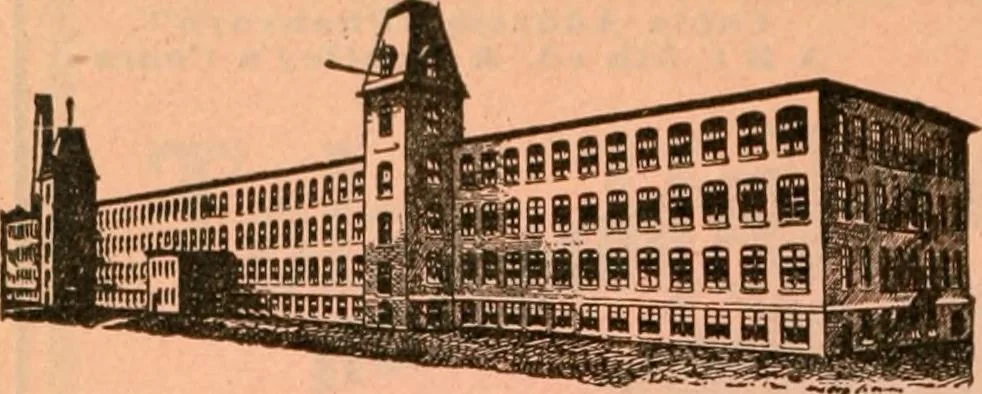 An illustration from Official American textile directory; containing reports of all the textile manufacturing establishments in the United States and Canada, together with the yarn trade index ... Comp. annually by the Textile world journal, 1920, leaf 639