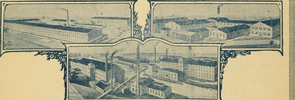 An illustration from Official American textile directory; containing reports of all the textile manufacturing establishments in the United States and Canada, together with the yarn trade index ... Comp. annually by the Textile world journal, 1920, leaf 659