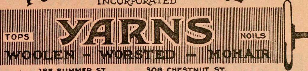 An illustration from Official American textile directory; containing reports of all the textile manufacturing establishments in the United States and Canada, together with the yarn trade index ... Comp. annually by the Textile world journal, 1920, leaf 668