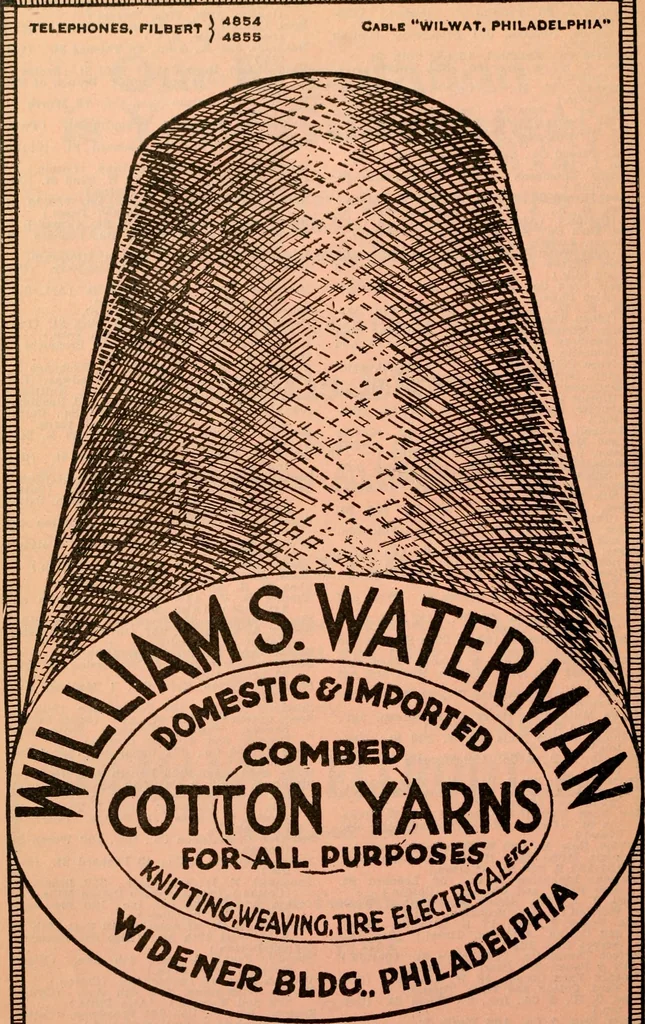 An illustration from Official American textile directory; containing reports of all the textile manufacturing establishments in the United States and Canada, together with the yarn trade index ... Comp. annually by the Textile world journal, 1920, leaf 691