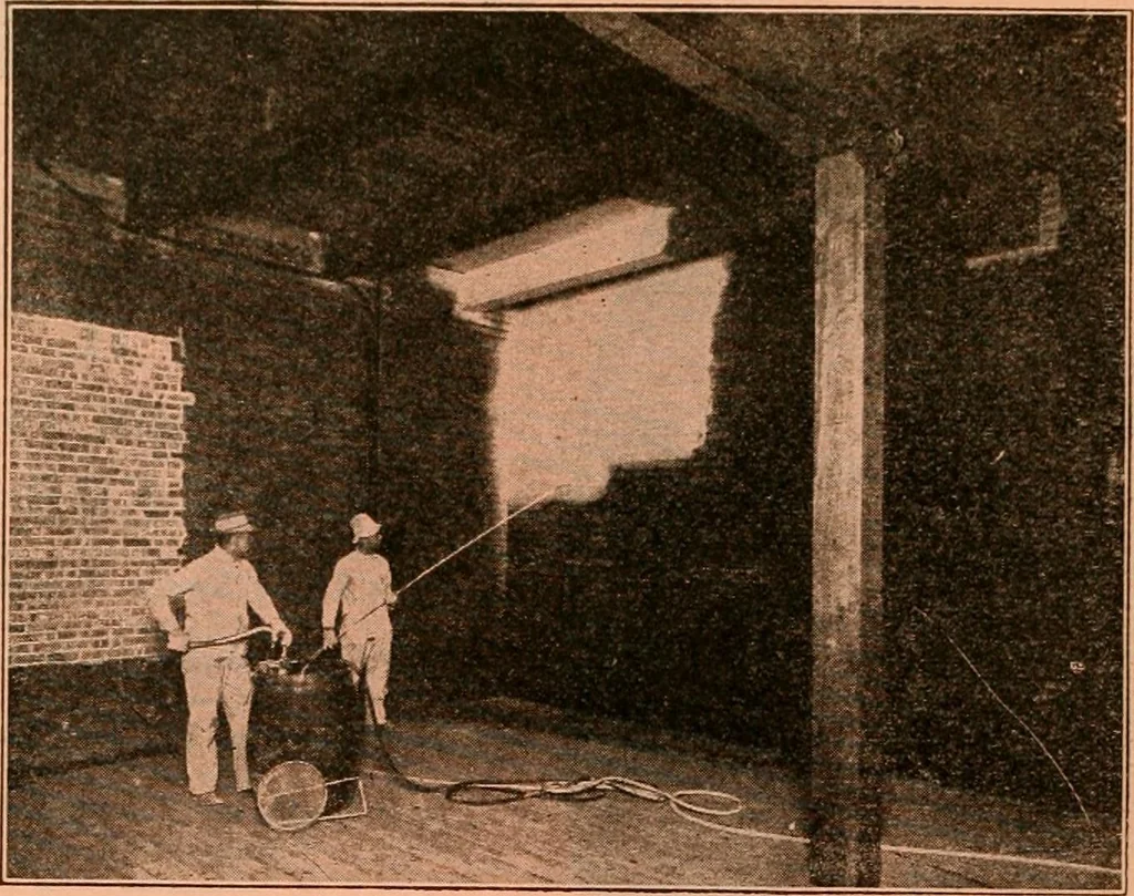 An illustration from Official American textile directory; containing reports of all the textile manufacturing establishments in the United States and Canada, together with the yarn trade index ... Comp. annually by the Textile world journal, 1920, leaf 75