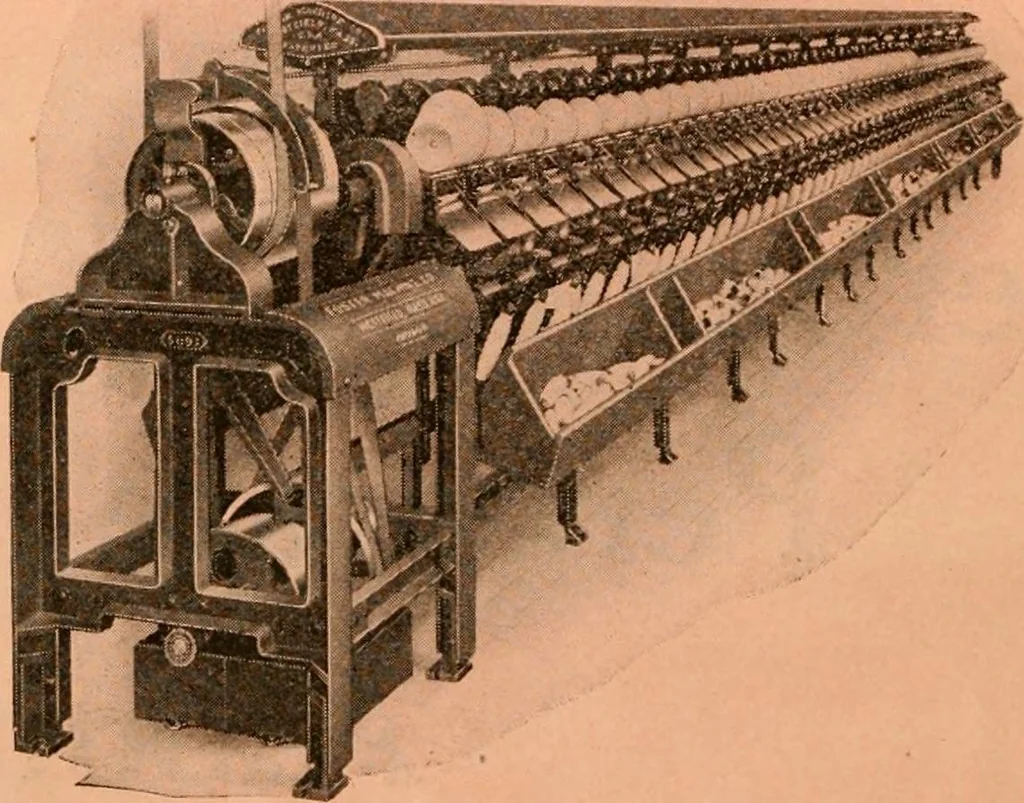 An illustration from Official American textile directory; containing reports of all the textile manufacturing establishments in the United States and Canada, together with the yarn trade index ... Comp. annually by the Textile world journal, 1920, leaf 9