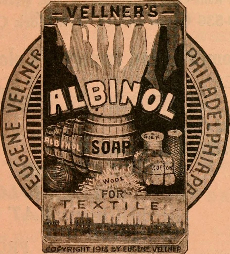 An illustration from Official American textile directory; containing reports of all the textile manufacturing establishments in the United States and Canada, together with the yarn trade index ... Comp. annually by the Textile world journal, 1920, leaf 984