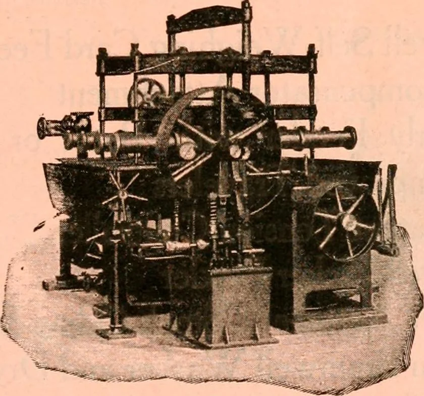 An illustration from Official American textile directory; containing reports of all the textile manufacturing establishments in the United States and Canada, together with the yarn trade index ... Comp. annually by the Textile world journal, 1921, leaf 10