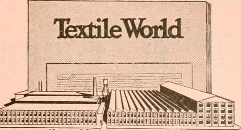 An illustration from Official American textile directory; containing reports of all the textile manufacturing establishments in the United States and Canada, together with the yarn trade index ... Comp. annually by the Textile world journal, 1921, leaf 1018