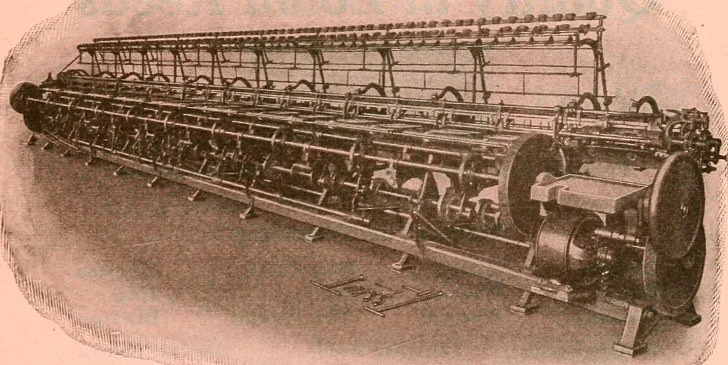 An illustration from Official American textile directory; containing reports of all the textile manufacturing establishments in the United States and Canada, together with the yarn trade index ... Comp. annually by the Textile world journal, 1921, leaf 102