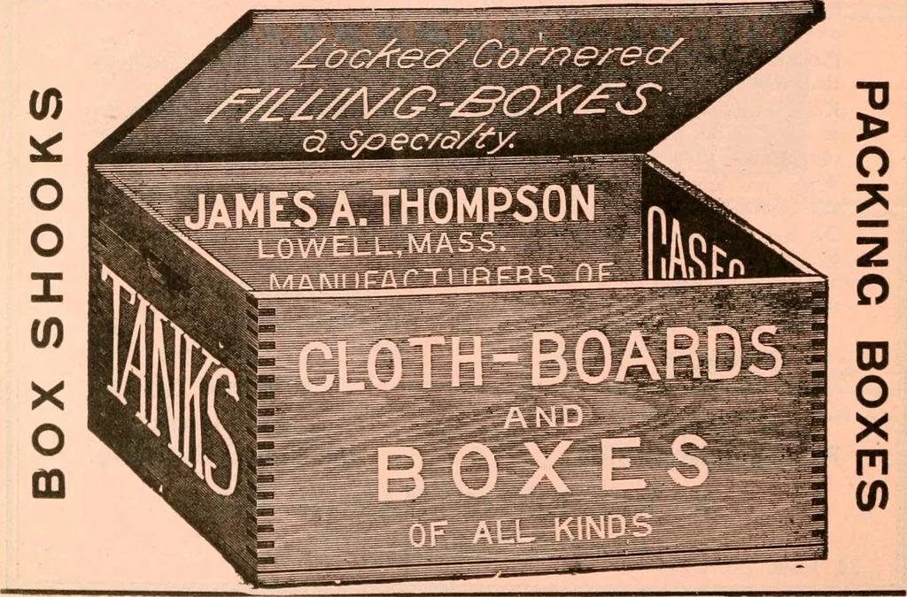 An illustration from Official American textile directory; containing reports of all the textile manufacturing establishments in the United States and Canada, together with the yarn trade index ... Comp. annually by the Textile world journal, 1921, leaf 1043