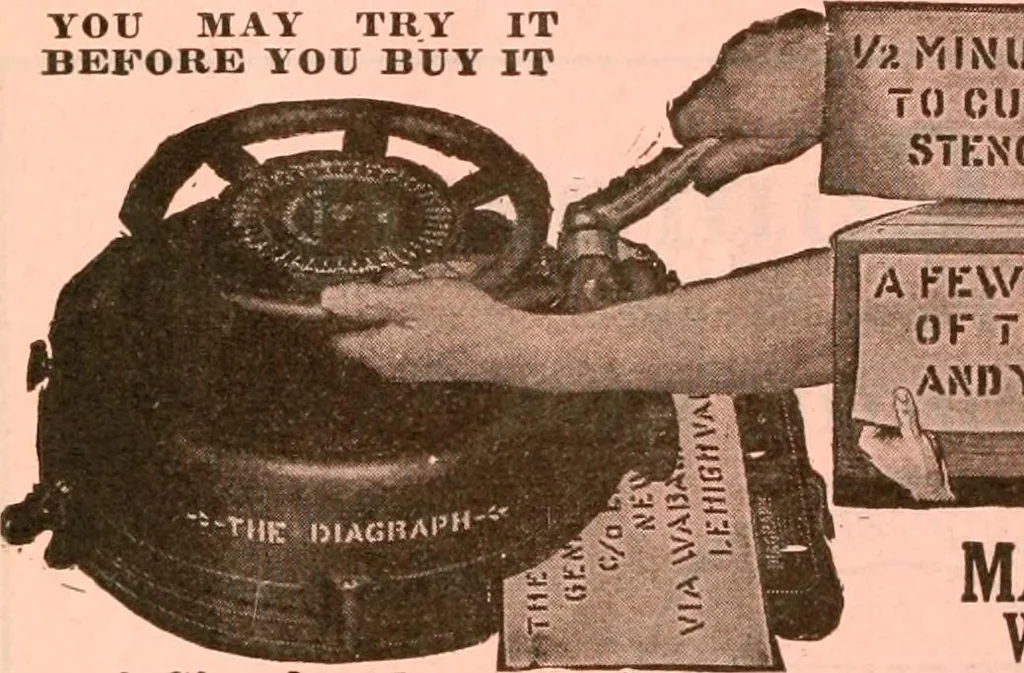 An illustration from Official American textile directory; containing reports of all the textile manufacturing establishments in the United States and Canada, together with the yarn trade index ... Comp. annually by the Textile world journal, 1921, leaf 107