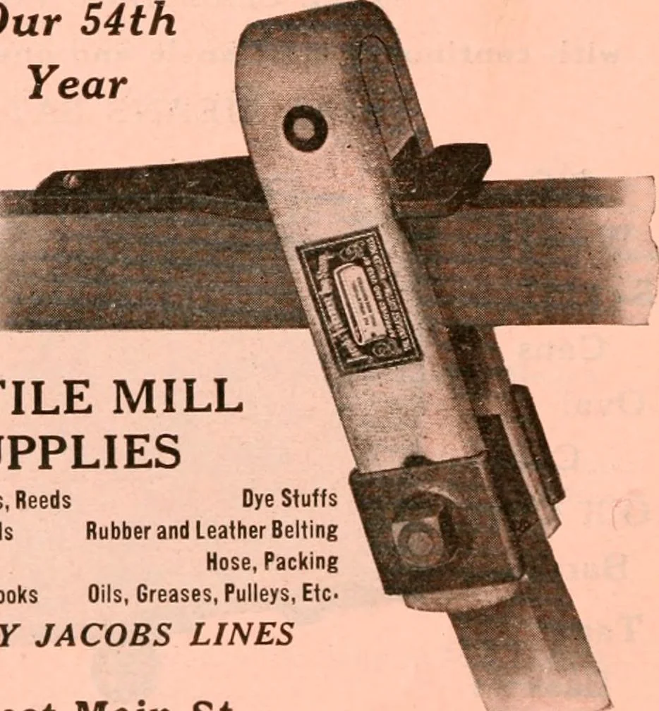 An illustration from Official American textile directory; containing reports of all the textile manufacturing establishments in the United States and Canada, together with the yarn trade index ... Comp. annually by the Textile world journal, 1921, leaf 111