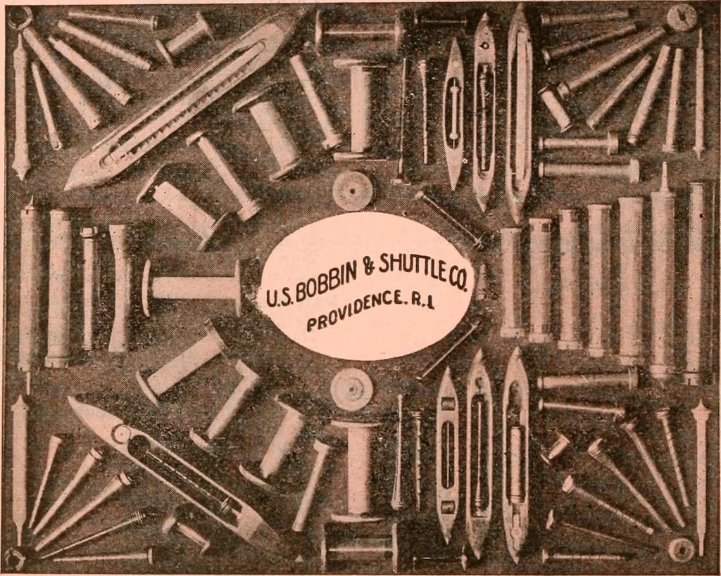 An illustration from Official American textile directory; containing reports of all the textile manufacturing establishments in the United States and Canada, together with the yarn trade index ... Comp. annually by the Textile world journal, 1921, leaf 123