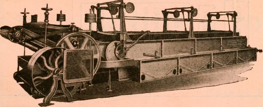 An illustration from Official American textile directory; containing reports of all the textile manufacturing establishments in the United States and Canada, together with the yarn trade index ... Comp. annually by the Textile world journal, 1921, leaf 14