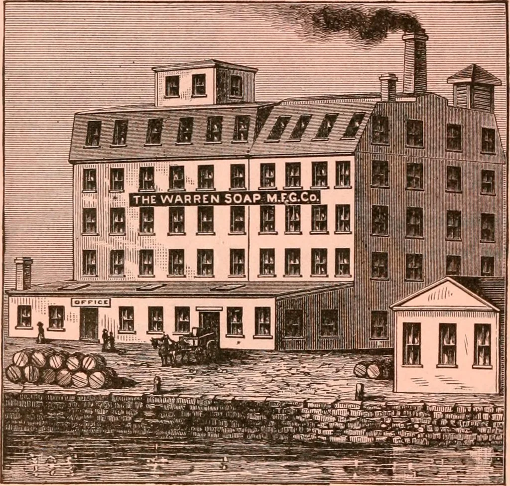 An illustration from Official American textile directory; containing reports of all the textile manufacturing establishments in the United States and Canada, together with the yarn trade index ... Comp. annually by the Textile world journal, 1921, leaf 145