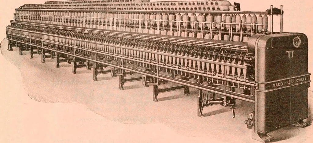 An illustration from Official American textile directory; containing reports of all the textile manufacturing establishments in the United States and Canada, together with the yarn trade index ... Comp. annually by the Textile world journal, 1921, leaf 155