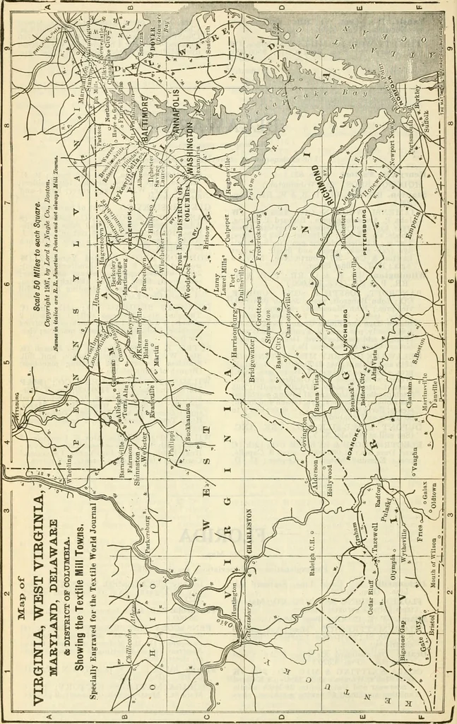 An illustration from Official American textile directory; containing reports of all the textile manufacturing establishments in the United States and Canada, together with the yarn trade index ... Comp. annually by the Textile world journal, 1921, leaf 203