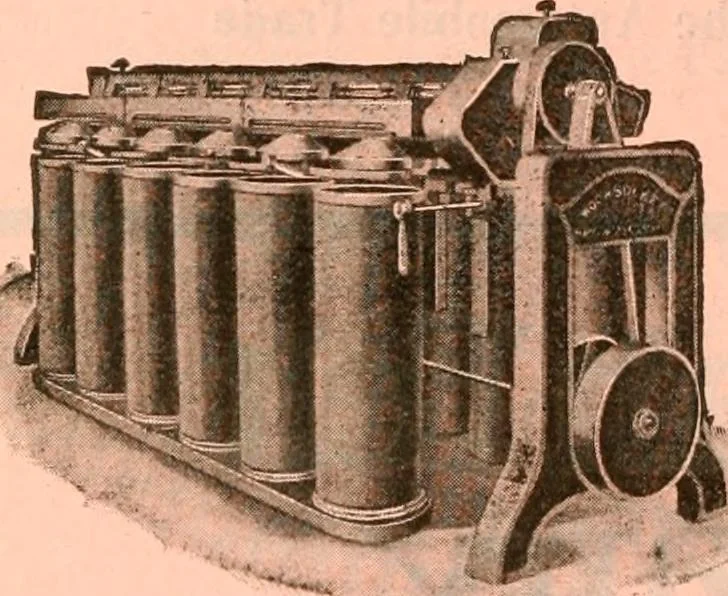 An illustration from Official American textile directory; containing reports of all the textile manufacturing establishments in the United States and Canada, together with the yarn trade index ... Comp. annually by the Textile world journal, 1921, leaf 23