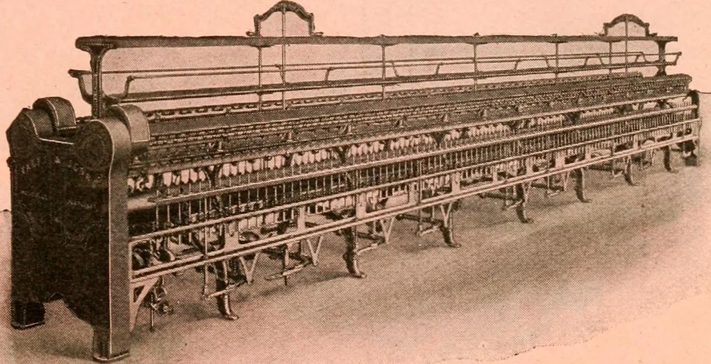 An illustration from Official American textile directory; containing reports of all the textile manufacturing establishments in the United States and Canada, together with the yarn trade index ... Comp. annually by the Textile world journal, 1921, leaf 24