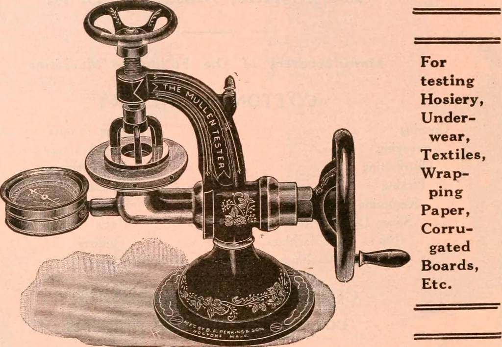 An illustration from Official American textile directory; containing reports of all the textile manufacturing establishments in the United States and Canada, together with the yarn trade index ... Comp. annually by the Textile world journal, 1921, leaf 33