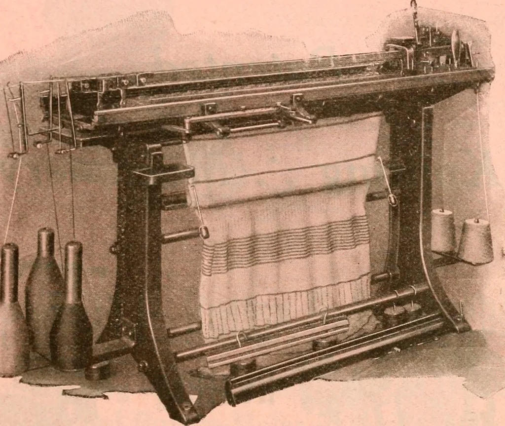 An illustration from Official American textile directory; containing reports of all the textile manufacturing establishments in the United States and Canada, together with the yarn trade index ... Comp. annually by the Textile world journal, 1921, leaf 40