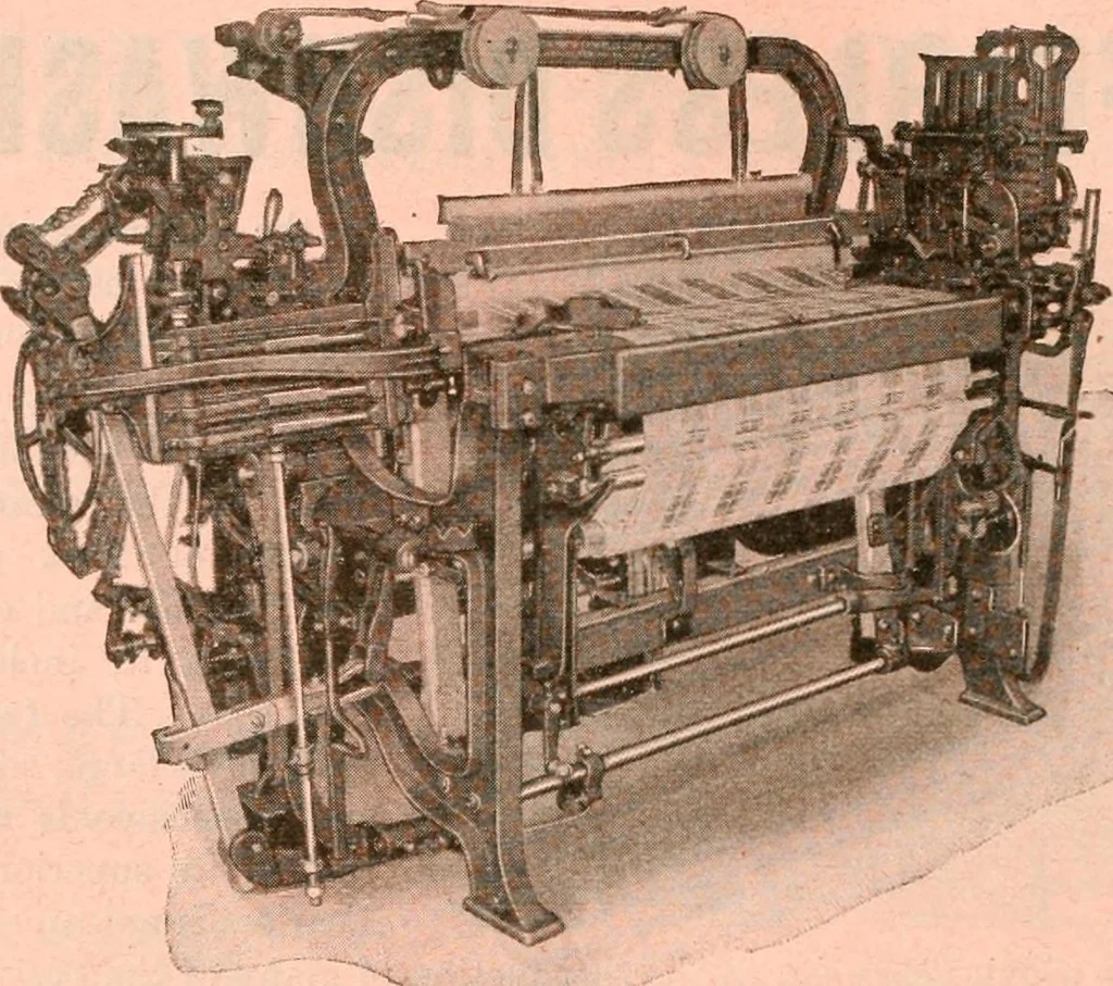 An illustration from Official American textile directory; containing reports of all the textile manufacturing establishments in the United States and Canada, together with the yarn trade index ... Comp. annually by the Textile world journal, 1921, leaf 53
