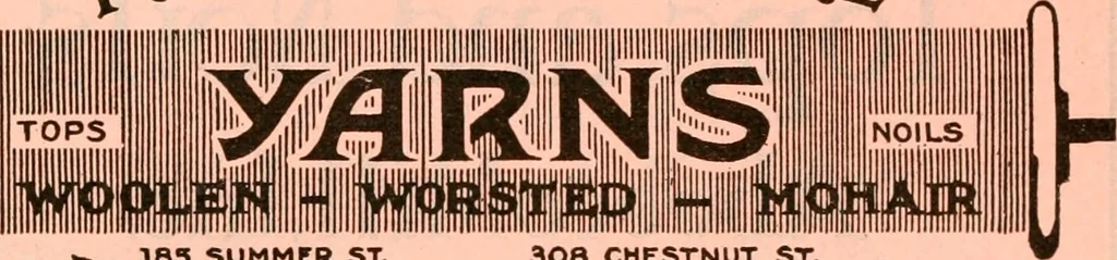 An illustration from Official American textile directory; containing reports of all the textile manufacturing establishments in the United States and Canada, together with the yarn trade index ... Comp. annually by the Textile world journal, 1921, leaf 707