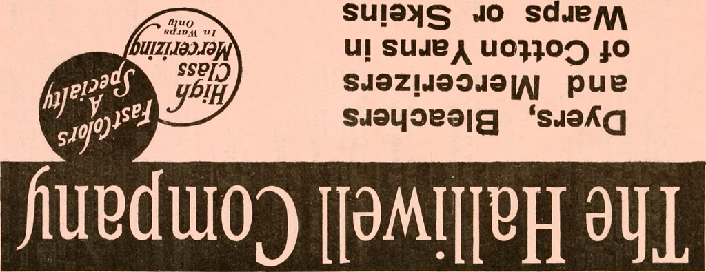 An illustration from Official American textile directory; containing reports of all the textile manufacturing establishments in the United States and Canada, together with the yarn trade index ... Comp. annually by the Textile world journal, 1921, leaf 739