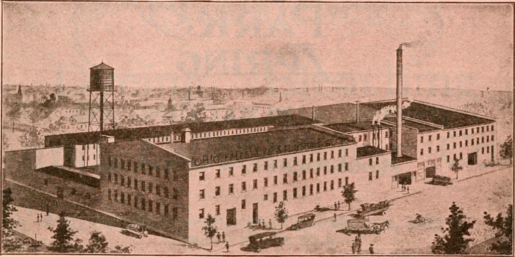 An illustration from Official American textile directory; containing reports of all the textile manufacturing establishments in the United States and Canada, together with the yarn trade index ... Comp. annually by the Textile world journal, 1921, leaf 747