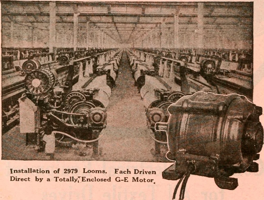 An illustration from Official American textile directory; containing reports of all the textile manufacturing establishments in the United States and Canada, together with the yarn trade index ... Comp. annually by the Textile world journal, 1921, leaf 83