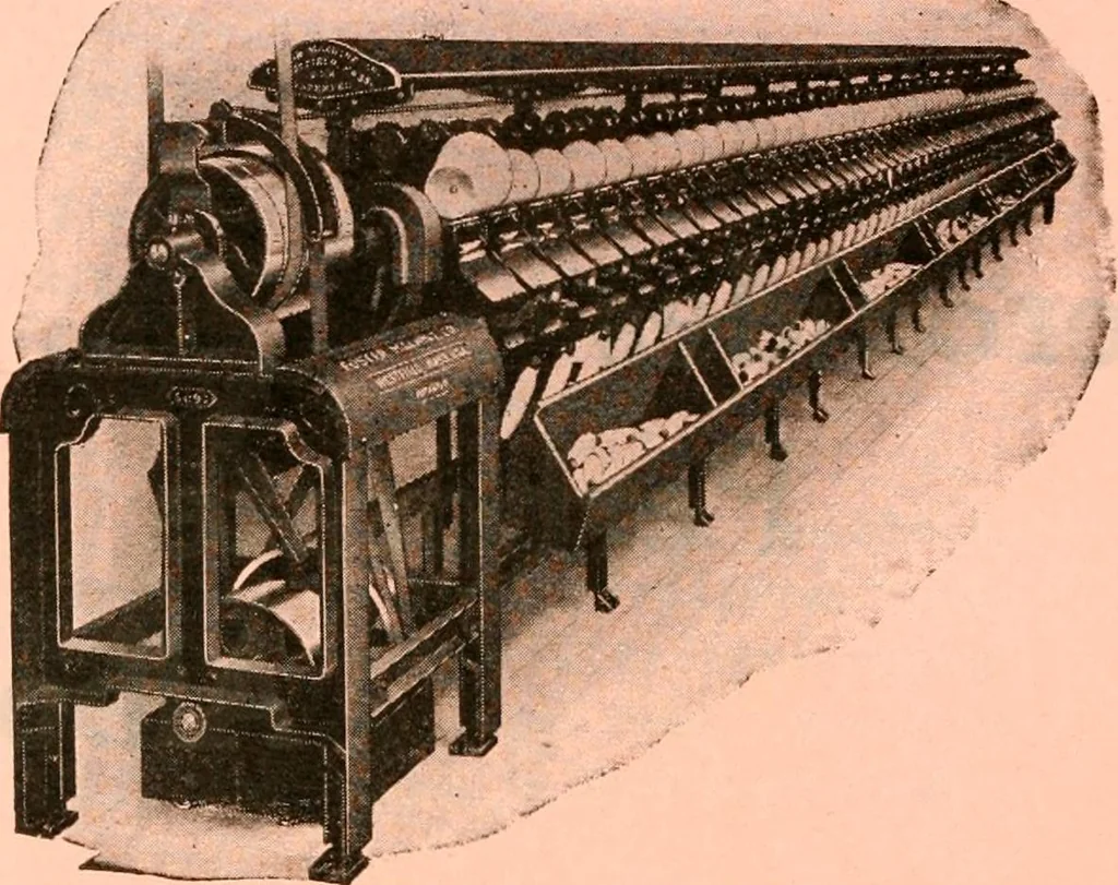 An illustration from Official American textile directory; containing reports of all the textile manufacturing establishments in the United States and Canada, together with the yarn trade index ... Comp. annually by the Textile world journal, 1921, leaf 9