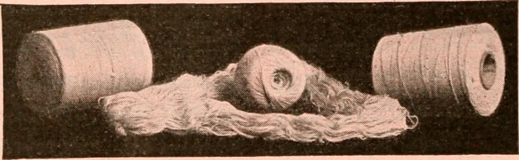An illustration from Official American textile directory; containing reports of all the textile manufacturing establishments in the United States and Canada, together with the yarn trade index ... Comp. annually by the Textile world journal, 1921, leaf 909