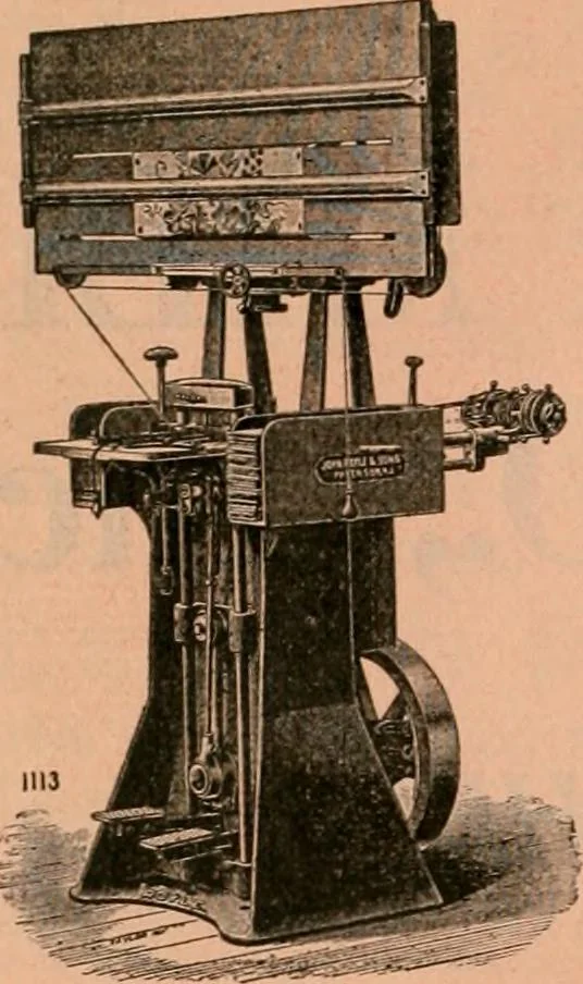 An illustration from Official American textile directory; containing reports of all the textile manufacturing establishments in the United States and Canada, together with the yarn trade index ... Comp. annually by the Textile world journal, 1922, leaf 1069