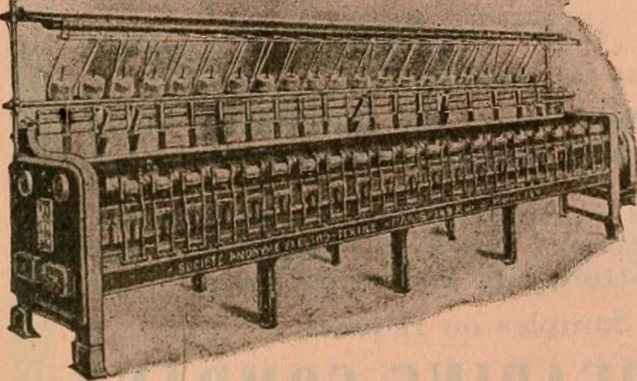 An illustration from Official American textile directory; containing reports of all the textile manufacturing establishments in the United States and Canada, together with the yarn trade index ... Comp. annually by the Textile world journal, 1922, leaf 1071