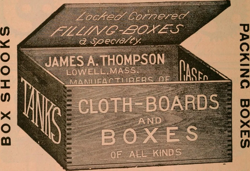An illustration from Official American textile directory; containing reports of all the textile manufacturing establishments in the United States and Canada, together with the yarn trade index ... Comp. annually by the Textile world journal, 1922, leaf 1095