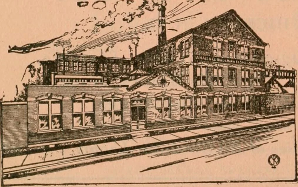 An illustration from Official American textile directory; containing reports of all the textile manufacturing establishments in the United States and Canada, together with the yarn trade index ... Comp. annually by the Textile world journal, 1922, leaf 1097