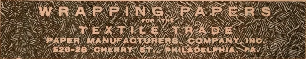 An illustration from Official American textile directory; containing reports of all the textile manufacturing establishments in the United States and Canada, together with the yarn trade index ... Comp. annually by the Textile world journal, 1922, leaf 1099